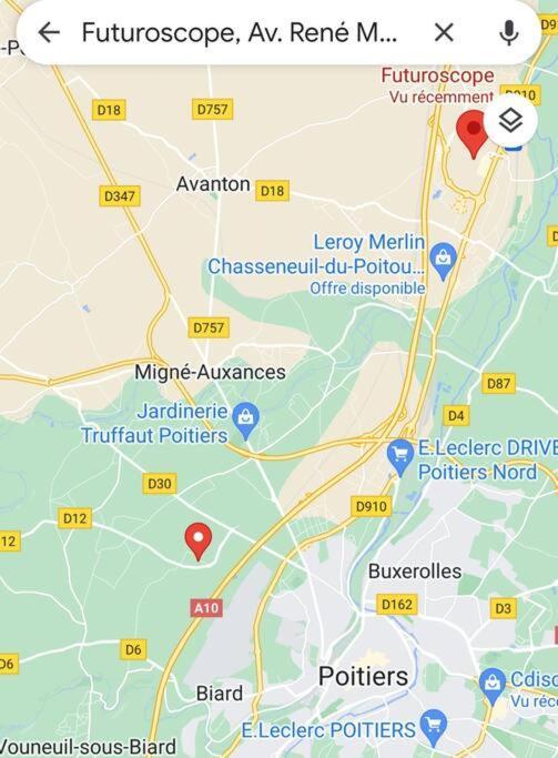 Maison De Vacances A Poitiers,Proche Futuroscope Vouneuil-sous-Biard 외부 사진